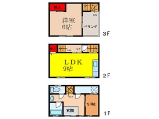 栄本町貸家の物件間取画像